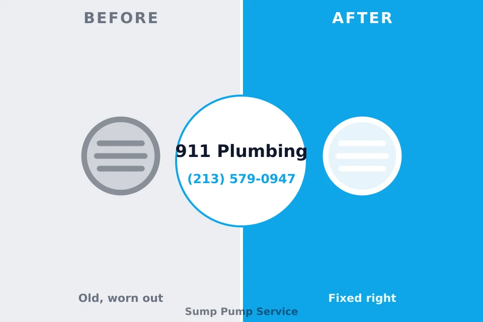 Before and after: plumbing repair Ramsey, MN